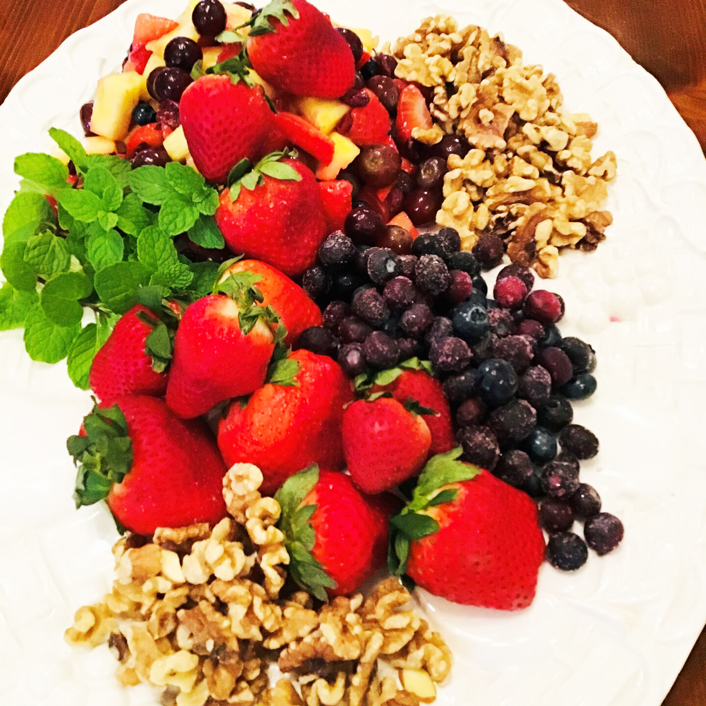 Fresh Fruit and Nuts